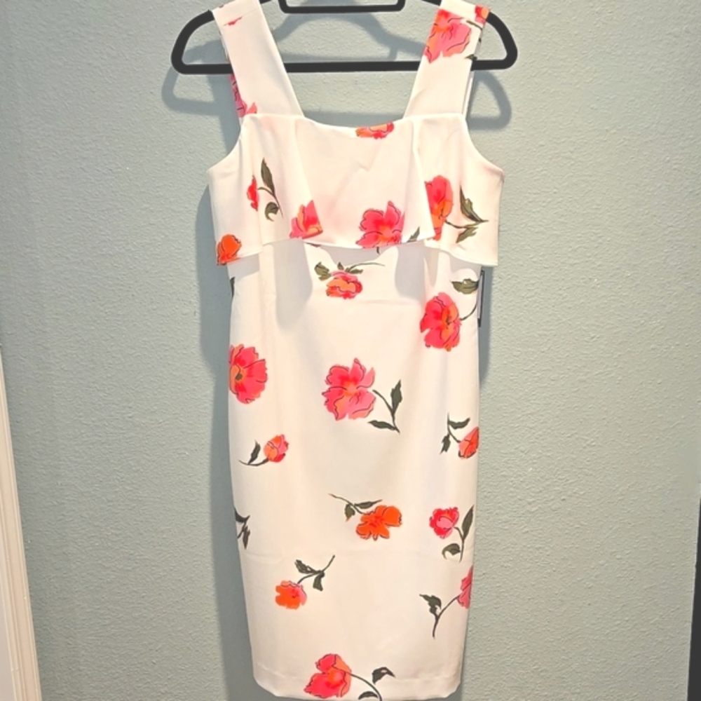 (New) Nine West Floral Print Dress Size 2